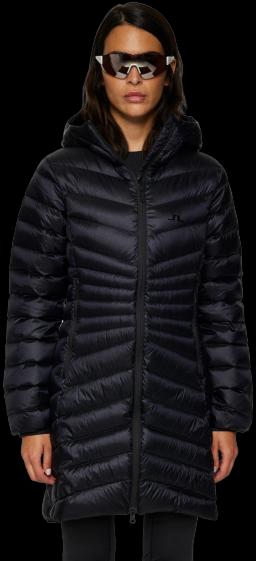 Womens Lara Light Down Parka Black