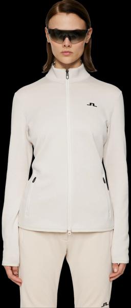 Womens Milly Polartec Mid Layer Moonbeam