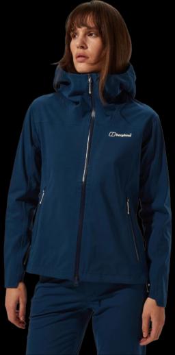 Womens Ridge-Roamer 3L WP Softshell Jacket Blue