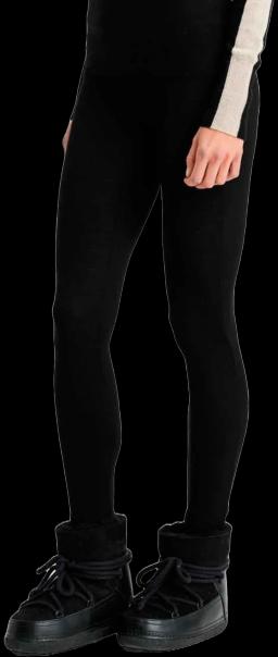 Womens Ski Basic Leggings Black