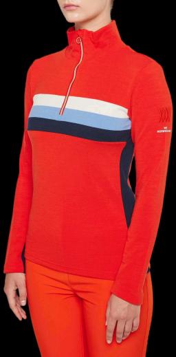 We Norwegians Womens Ski 1/4 Zip Baselayer