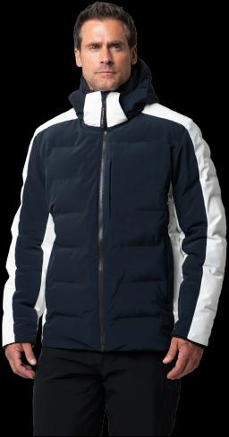 Mens Madun Ski Jacket Blue Supernova/White