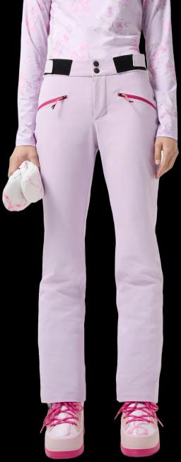 Fire+Ice x LoveShackFancy Womens Nessa Ski Trousers Soft Lavender