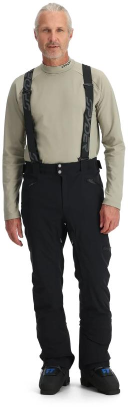 Mens Bormio Ski Pants Black