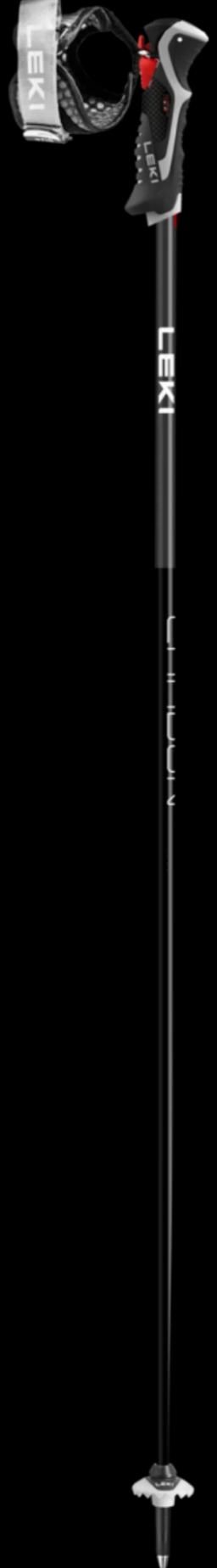 Carbon 14 3D Ski Pole Black-Dark Anthracite-Bright Red