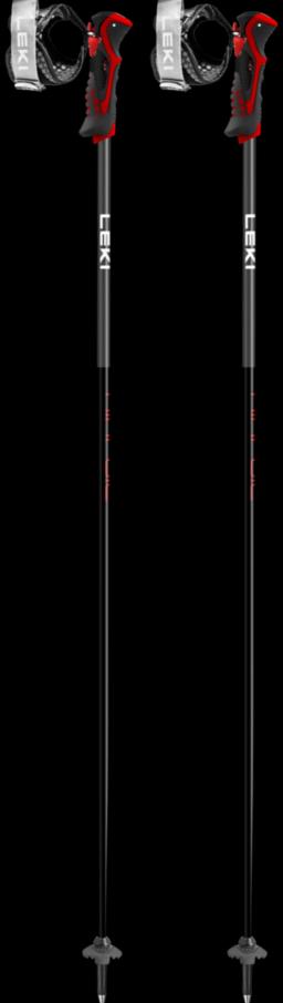 Airfoil 3D Ski Pole Black-Bright Red-Dark Anthracite