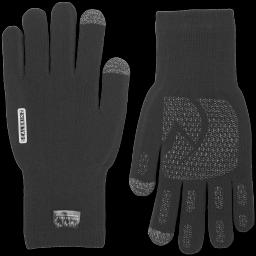Waterproof All Weather Ultra Grip Knitted Glove Black