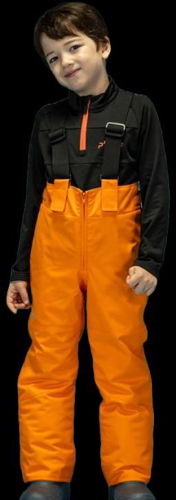 Boys V Yoke Ski Pant Orange