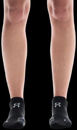 Performance Run Sock Mid 1 Black/Eclipse