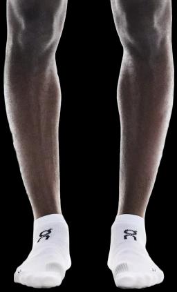 Performance Run Sock Low 1 White/Glacier