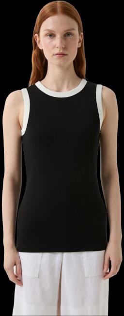 Womens Niki Tank Top Black