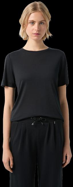 Womens Sienna Silk Shirt Black