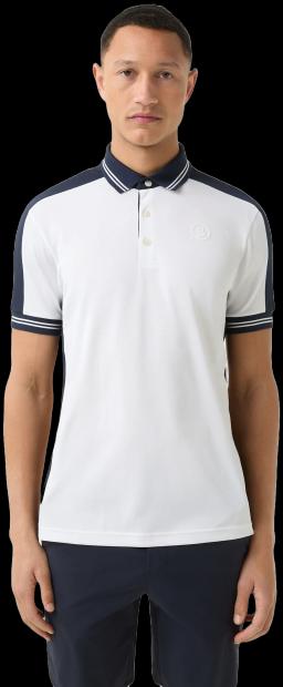 Mens Cornelius Functional Short-Sleeved Top Offwhite