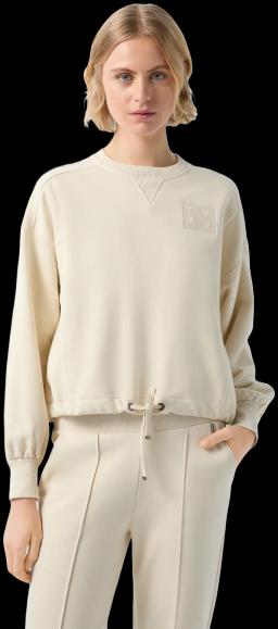 Womens Eldina Sweatshirt Raw Linen