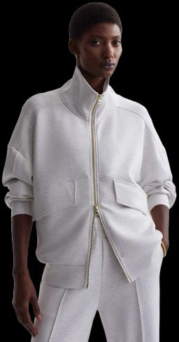 Varley Garcia Zip Through Sweat