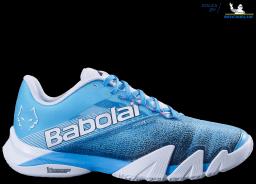 Mens Jet Premura 2 Lebron Padel Shoes Cyan Blue/ White