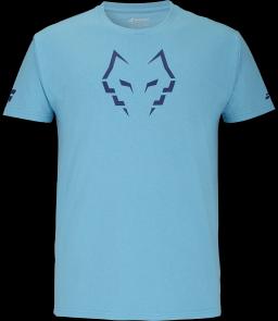 Men Cotton Tee J. Lebron Cyan Blue