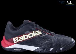 Mens Jet Premura 2 Padel Shoes Black/Tomato Red