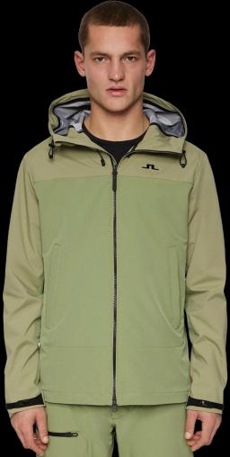 Mens Glenn Softshell Jacket Oil Green