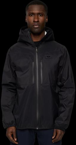 Mens Harwood Shell Jacket Black
