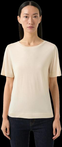 Womens Sienna Silk Shirt Raw Linen