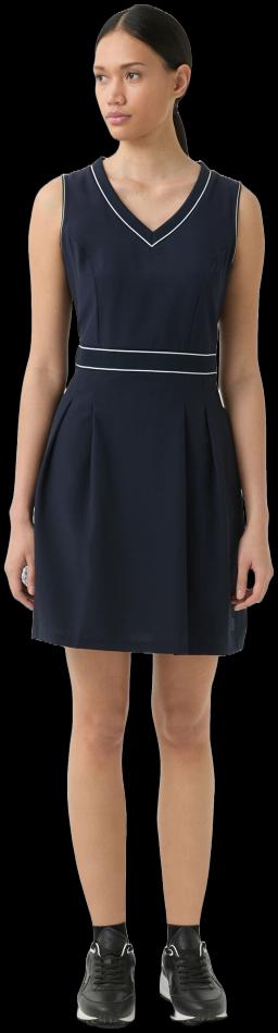Womens Edita Dress Navy