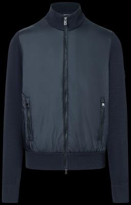 Mens Zisco Hybrid Knit Jacket Navy