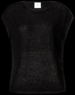 Womens Miri Knitted Top Black
