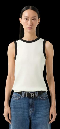 Womens Niki Tank Top Offwhite