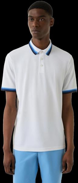 Mens Arik Functional Short-Sleeved Top Offwhite