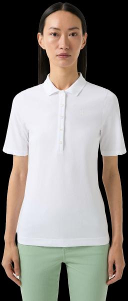 Womens Malika Polo Shirt White