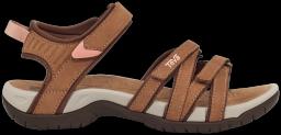 Womens Tirra Leather Sandals Honey Brown