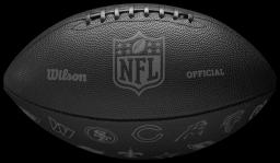 NFL 32 Team American Football Official Black
