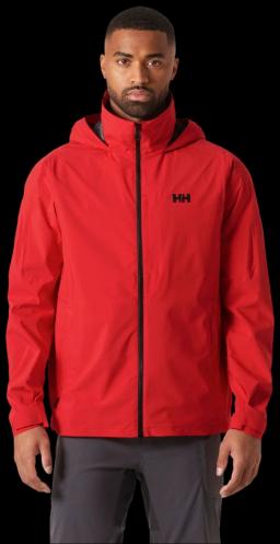 Mens HP Racing Hooded Jacket 2.0 Alert Red