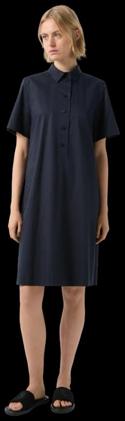 Womens Ashlyn Shirt Dress Navy