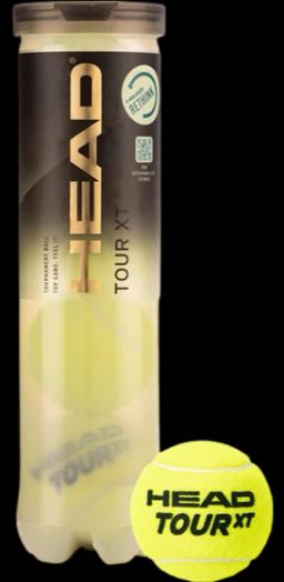 4B Tour XT Tennis Balls Green