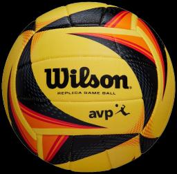 OPTX Replica AVP Volleyball Yellow/Black