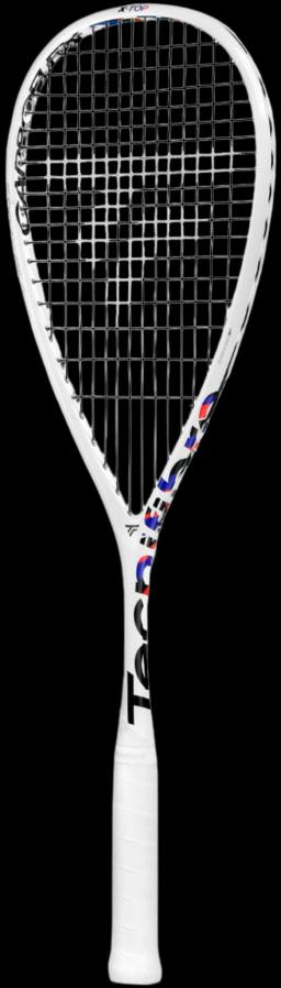 Carboflex 125 X-Top V2 Squash Racket White