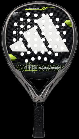 Adipower Carbon Control 3.4 Padel Racket Black/Silver