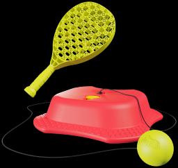 All Surface Reflex Tennis Trainer Red/Yellow