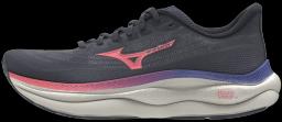 Womens Wave Sky 9 Running Shoe Odyssey Gray/Striking Coral/Iris Bloom