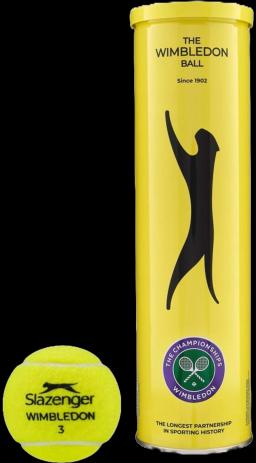 Wimbledon 3 Tennis Ball 2025 Yellow