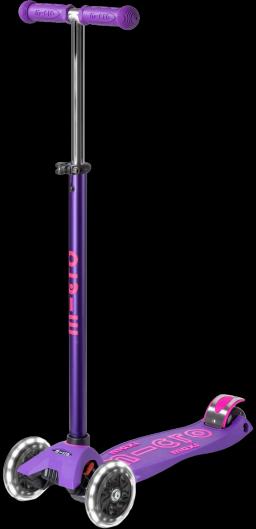Maxi Deluxe LED Scooter Purple