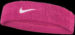 Classic Swoosh Headband Pink/White