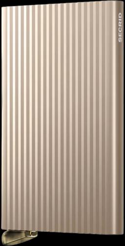 Premium Card Protector Fluted Cashmere