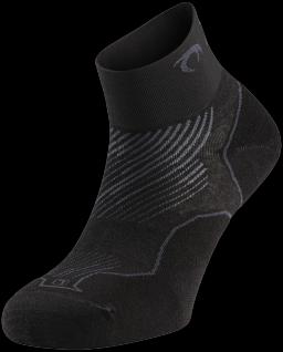 Distance Three Road Running Sock Black