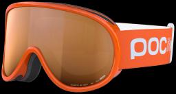 POCito Retina Kids Ski Goggles Fluorescent Orange/Partly Sunny Light Orange