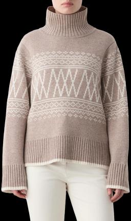 Womens Setesdal Pullover Sand