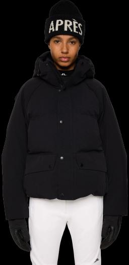 Womens Lea Down Ski Jacket Black