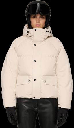 Womens Lea Down Ski Jacket Moonbeam